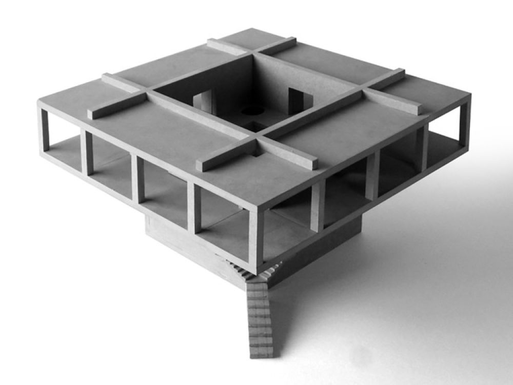 用混凝土模型打造的9种建筑构思