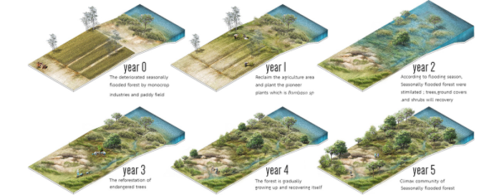 从ASLA获奖作品看：景观设计“3D分析效果图”制图策略