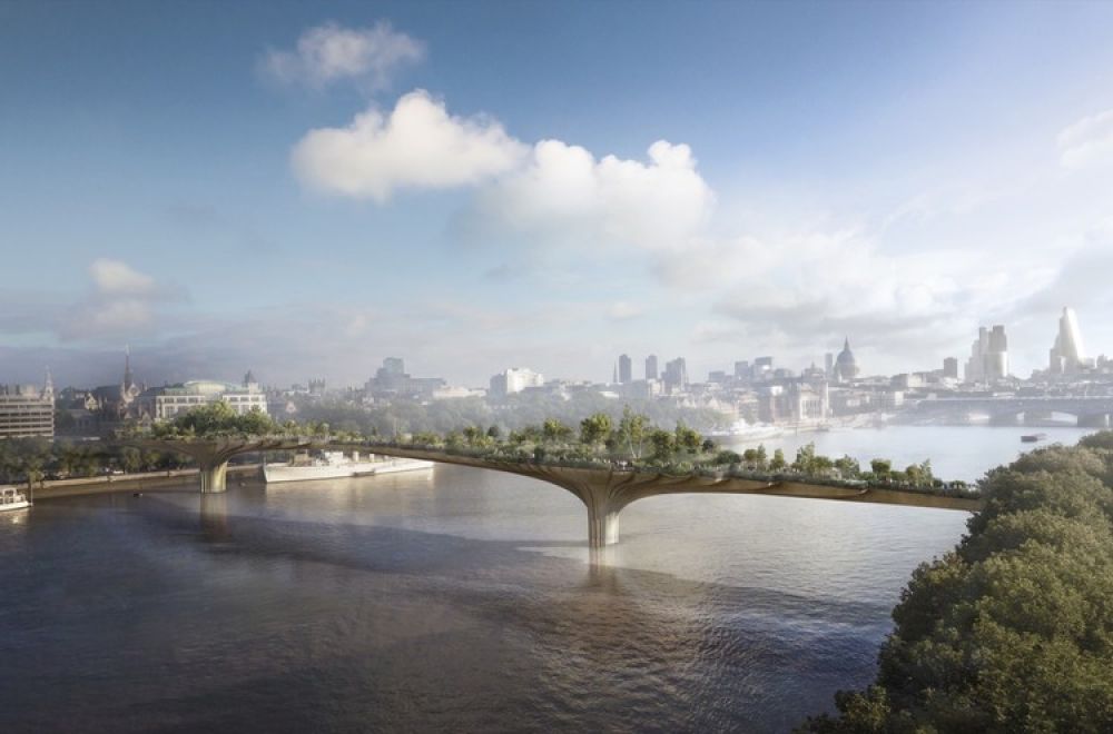研究表明，伦敦的花园大桥项目应该被废止